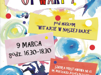 Dzień otwarty 9.03.2023r.